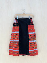 Load image into Gallery viewer, Vintage Tribal Red Dao Wrap Skirt