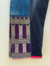Load image into Gallery viewer, Vintage tribal Red Dao Trousers
