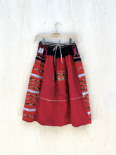 Load image into Gallery viewer, Vintage Tribal Red Dao Wrap Skirt
